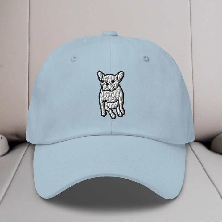 Frenchie Sit Embroidered Hat