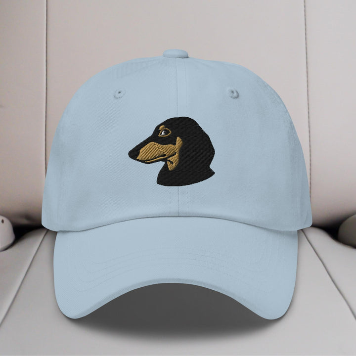 Dachshund Head (Black & Tan) Embroidered Hat