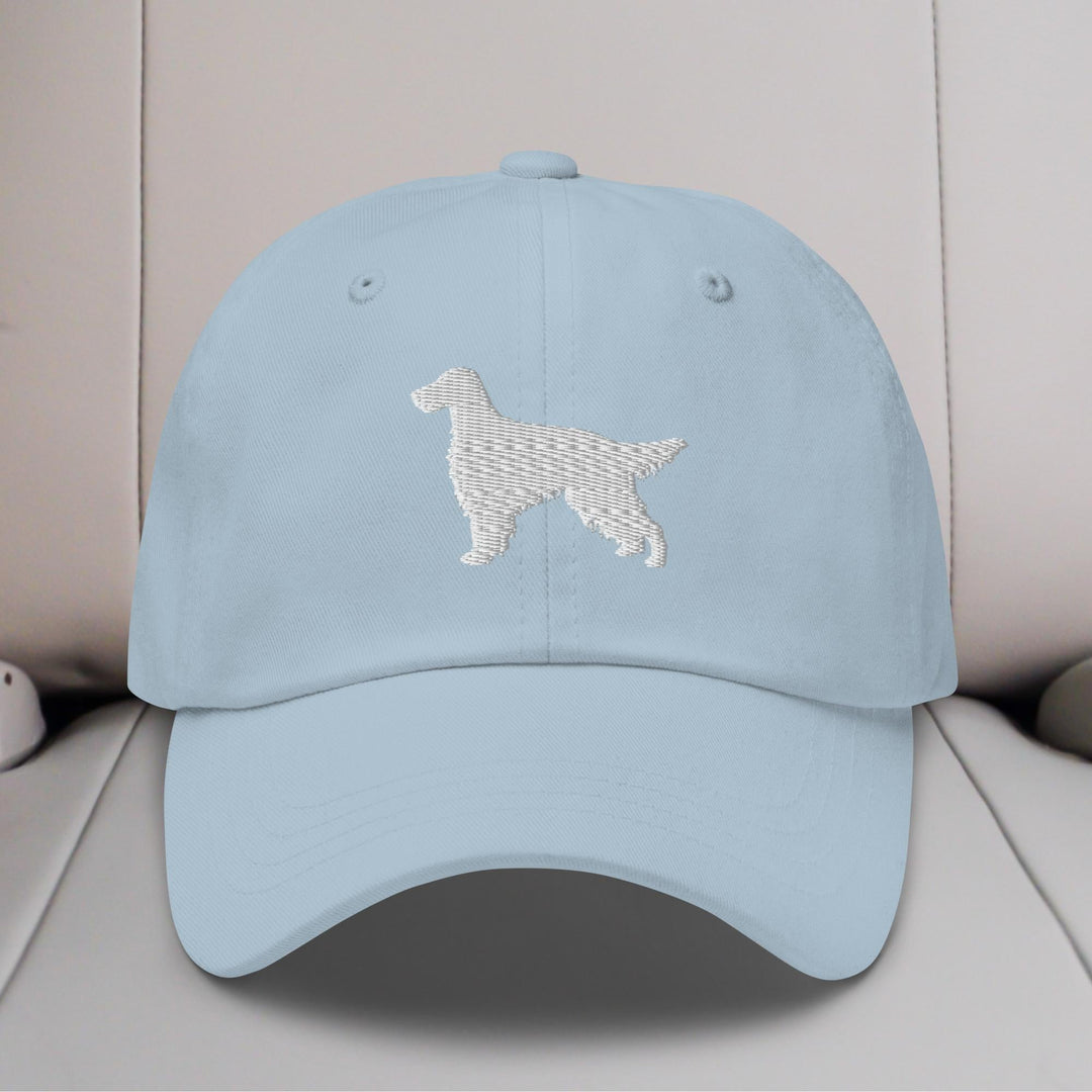 Irish Setter Silhouette Embroidered Hat