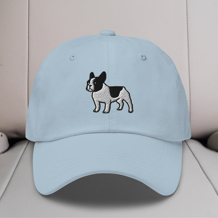 French Bulldog (Pied) Embroidered Hat