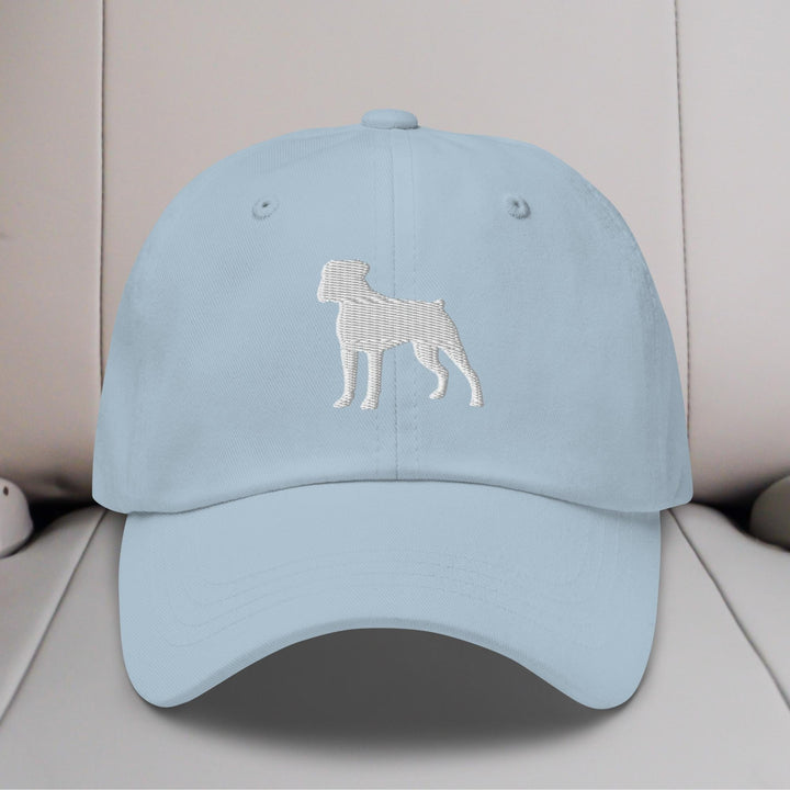 Boxer Silhouette Embroidered Hat