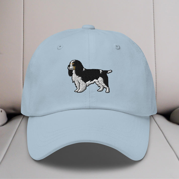 Cavalier King Charles Spaniel (Tricolor) Embroidered Hat