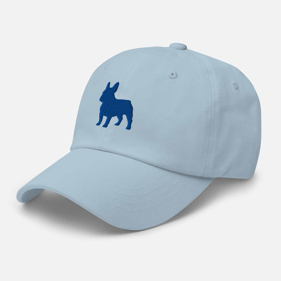 French Bulldog Silhouette Embroidered Hat
