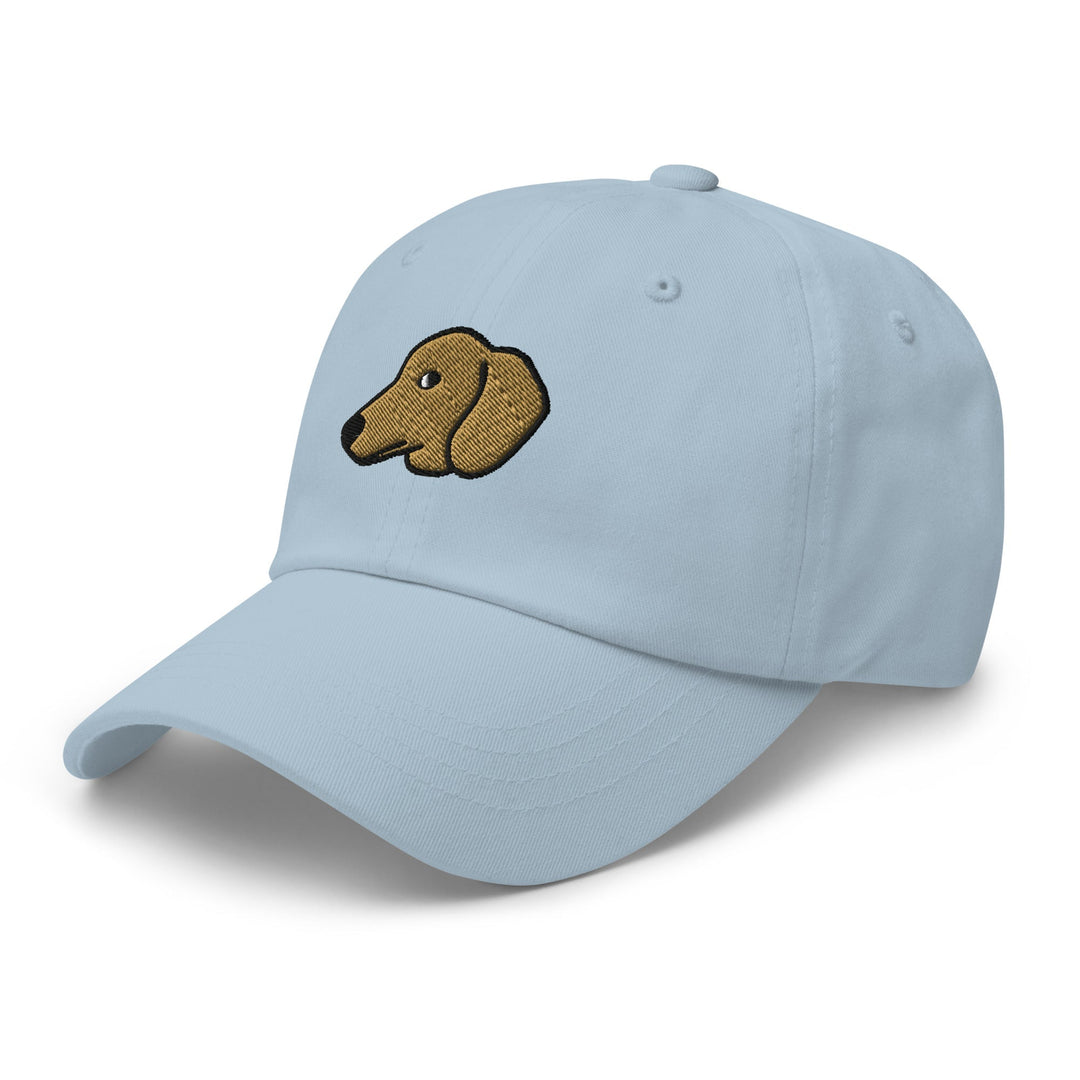 Dachshund Head (Red/Cream) Embroidered Hat