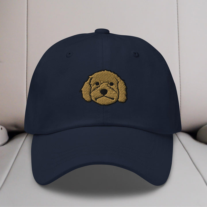Cavapoo Head Embroidered Hat
