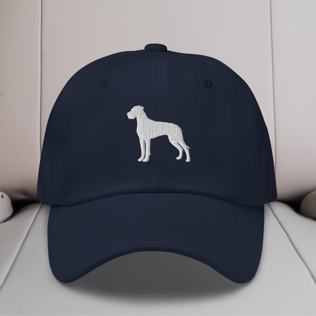 Great Dane Silhouette Embroidered Hat