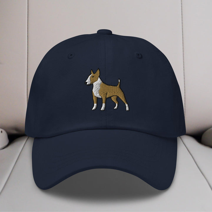 Bull Terrier (Fawn & White) Embroidered Hat