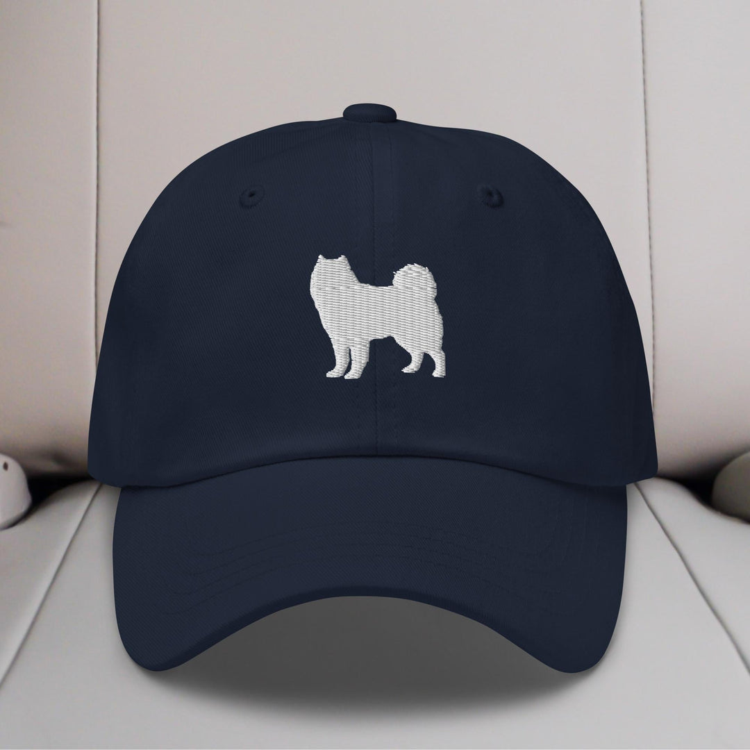 Malamute Silhouette Embroidered Hat
