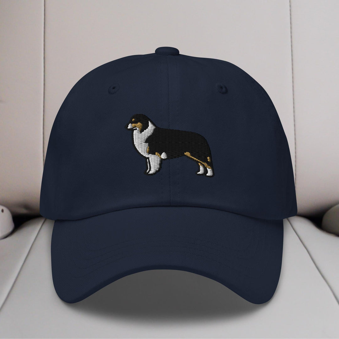 Australian Shepherd (Black) Embroidered Hat