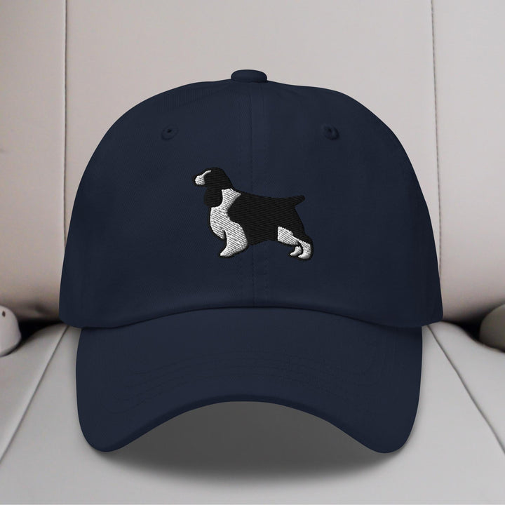 English Springer Spaniel (Black & White) Embroidered Hat
