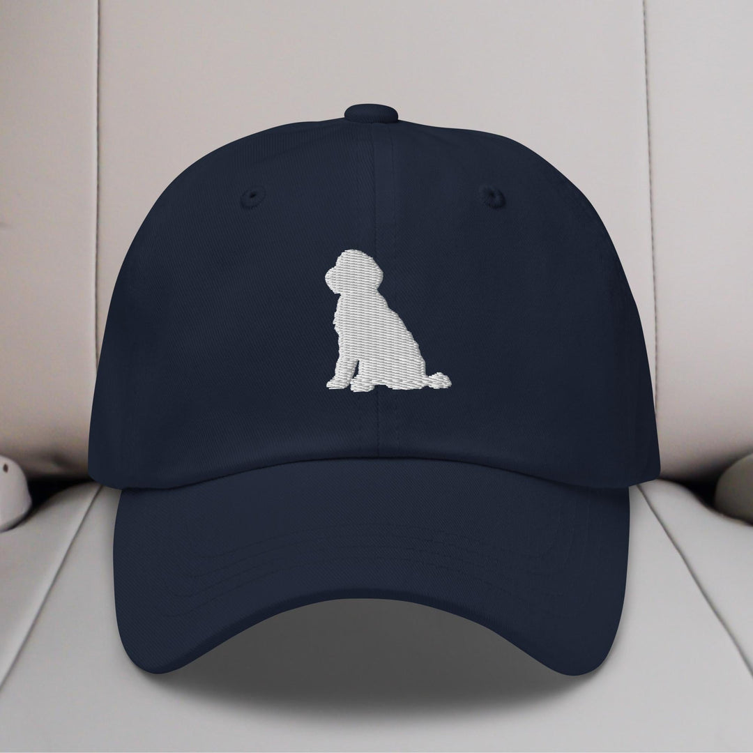 Labradoodle Silhouette Embroidered Hat