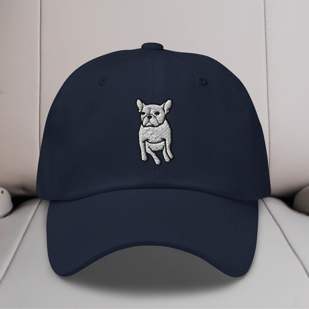 Frenchie Sit Embroidered Hat