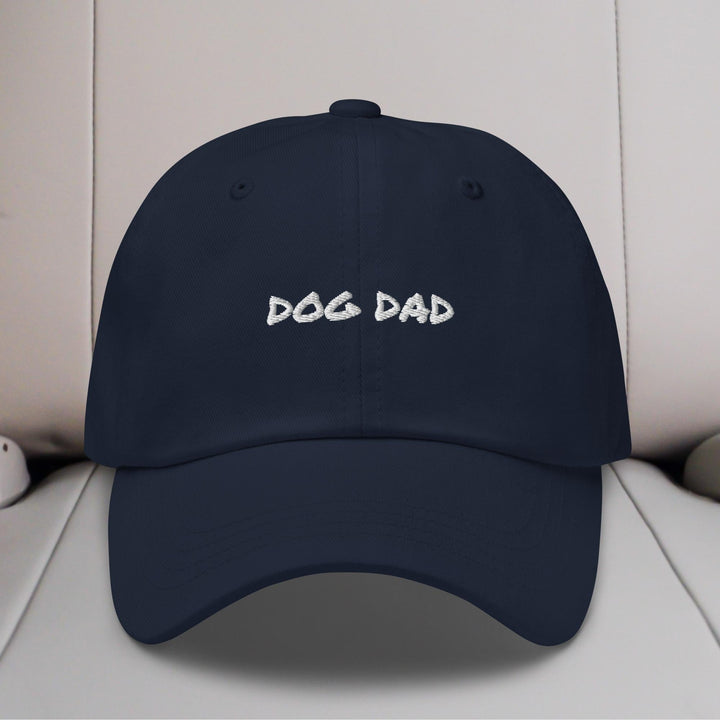 Dog Dad Handwritten Embroidered Hat