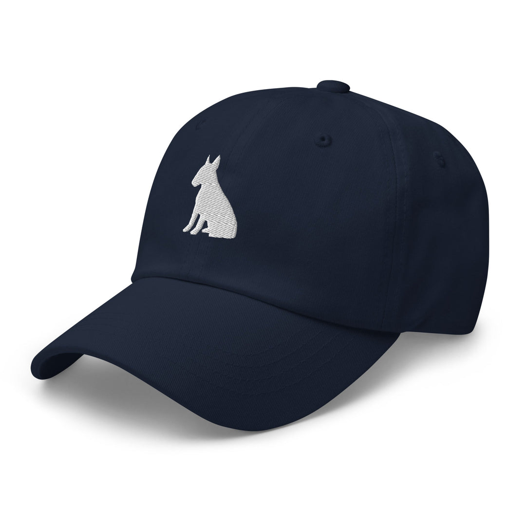Bull Terrier Silhouette Embroidered Hat