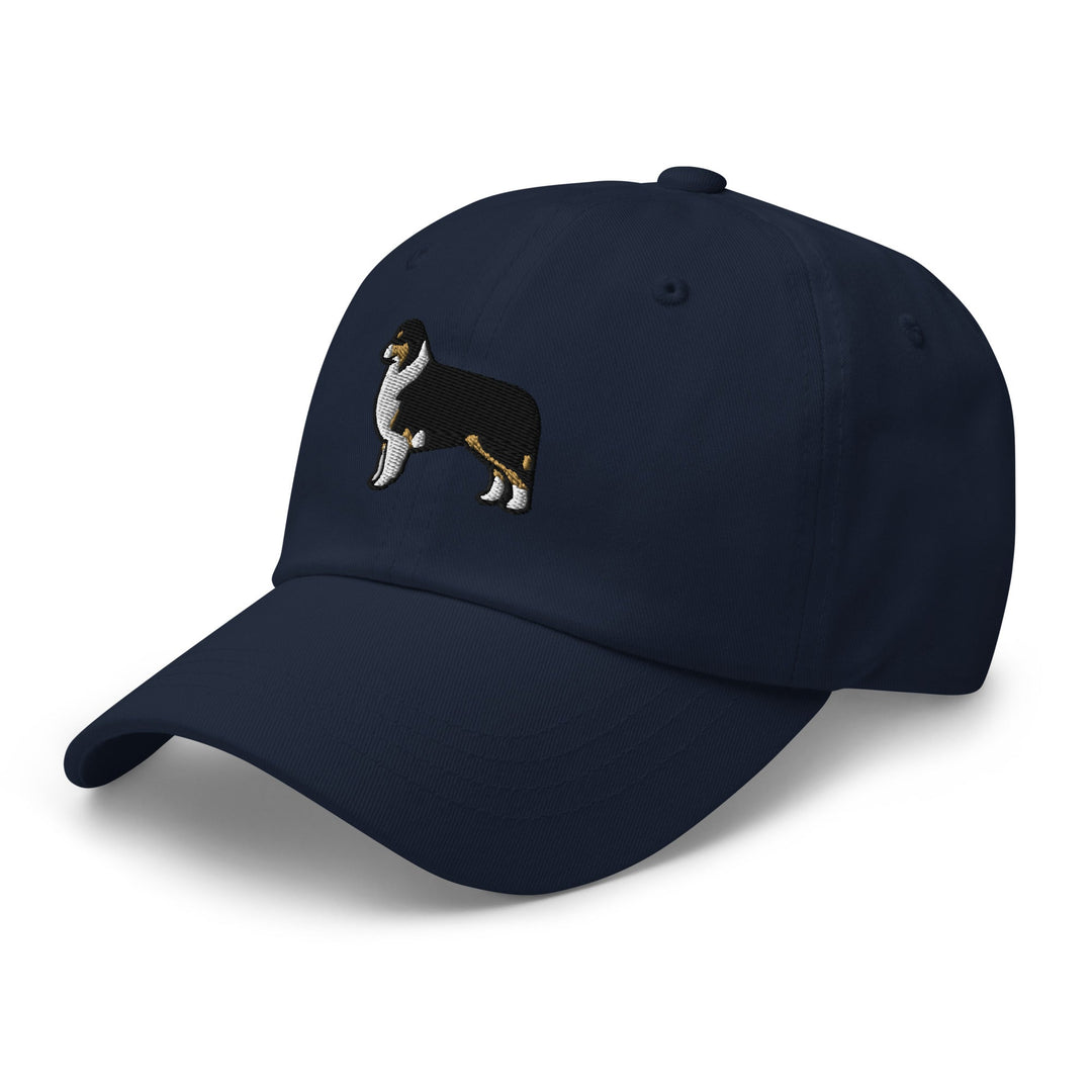 Australian Shepherd (Black) Embroidered Hat
