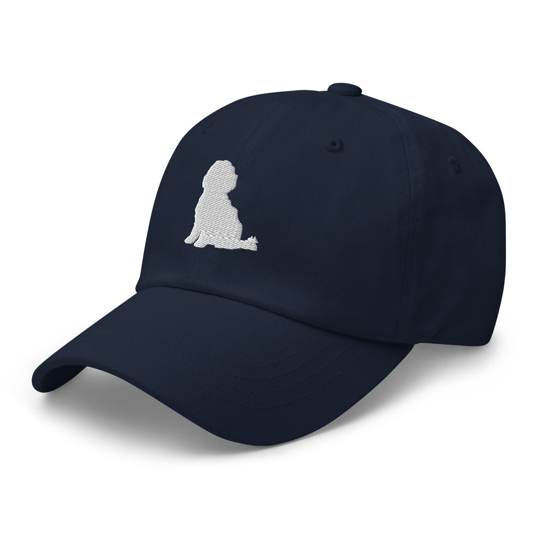 Maltipoo Silhouette Embroidered Hat