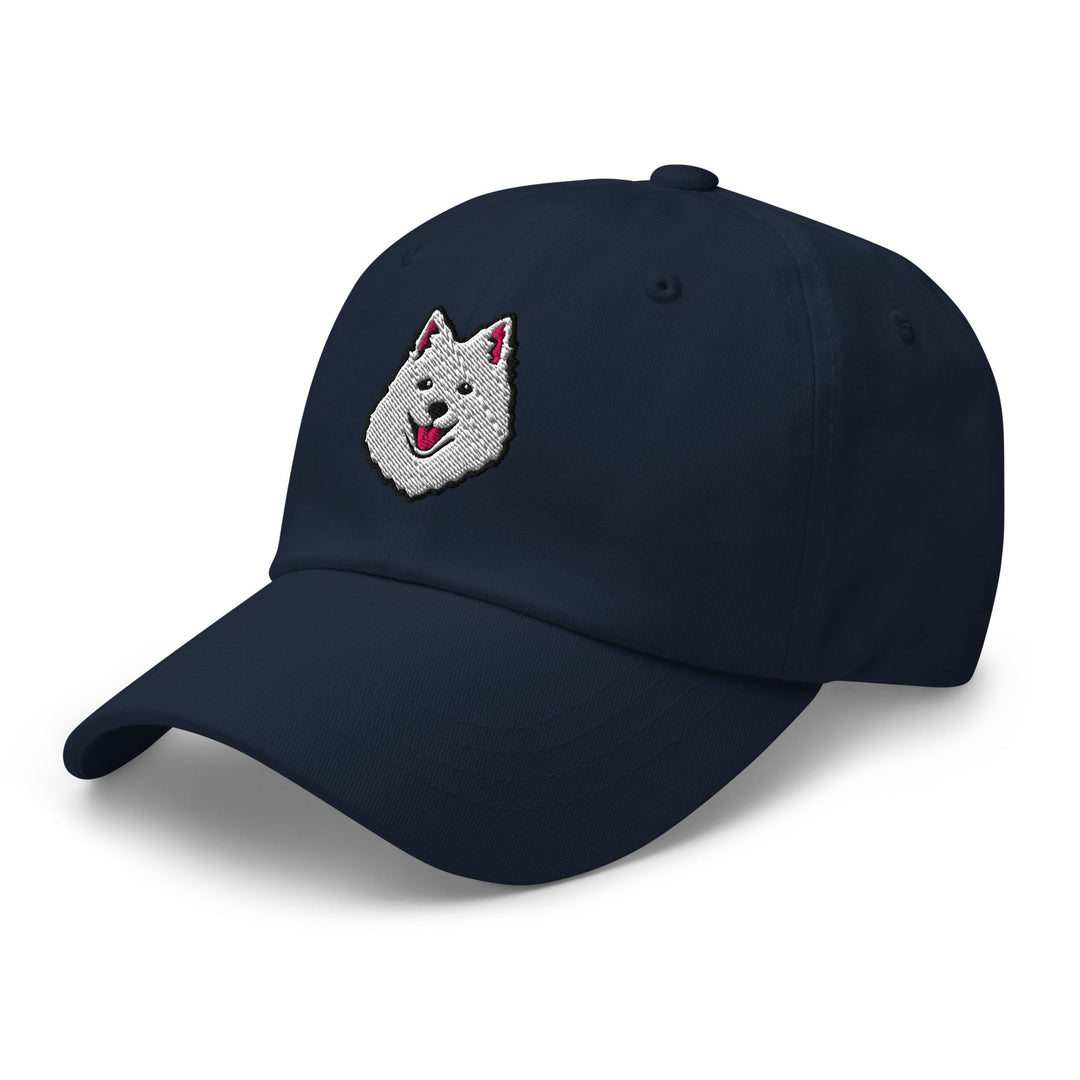 Japanese Spitz Embroidered Hat