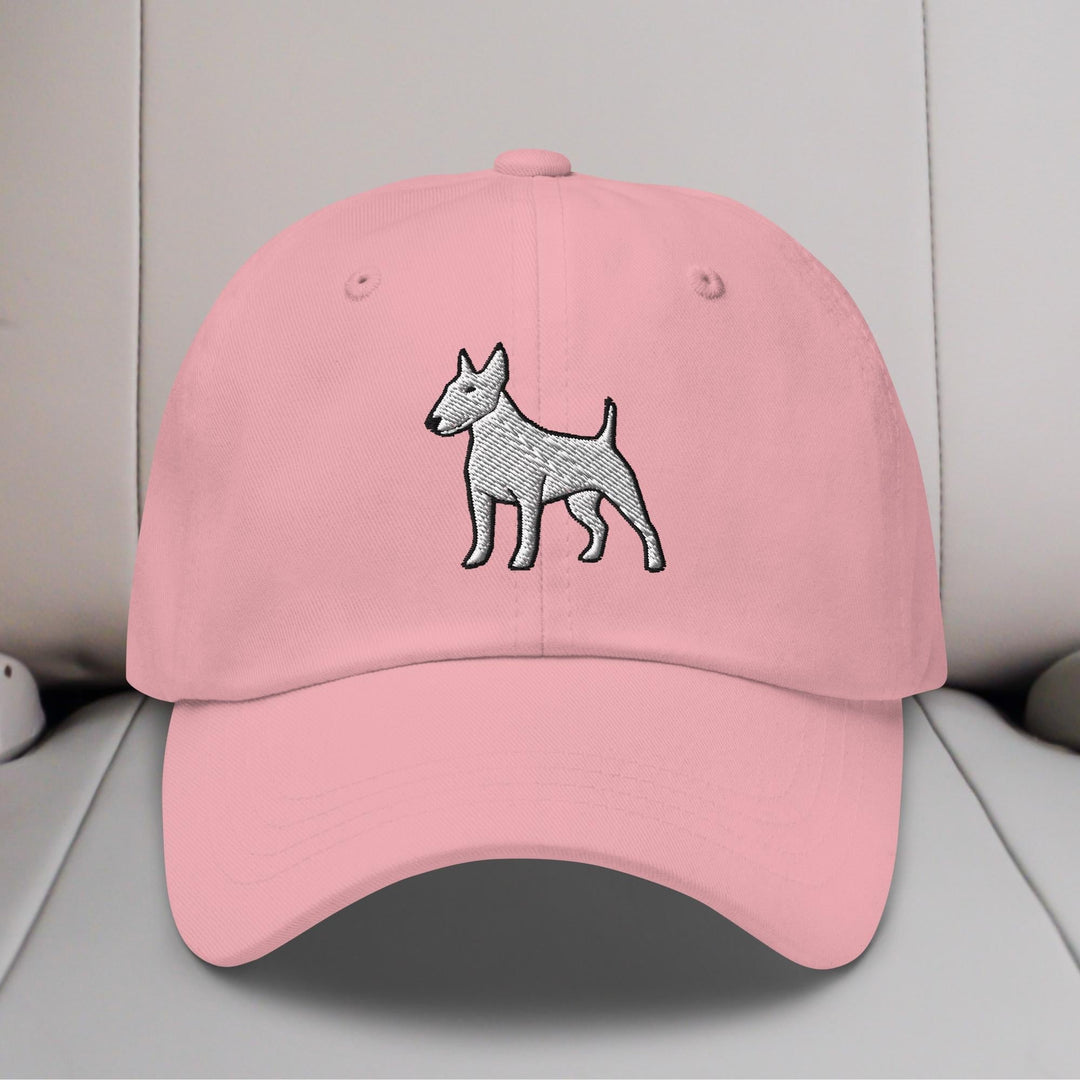 Bull Terrier (White) Embroidered Hat