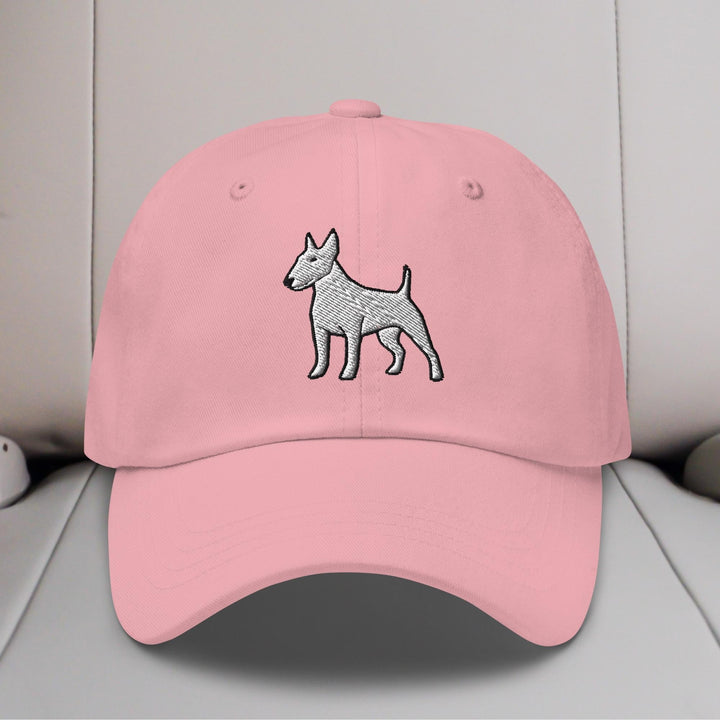 Bull Terrier (White) Embroidered Hat