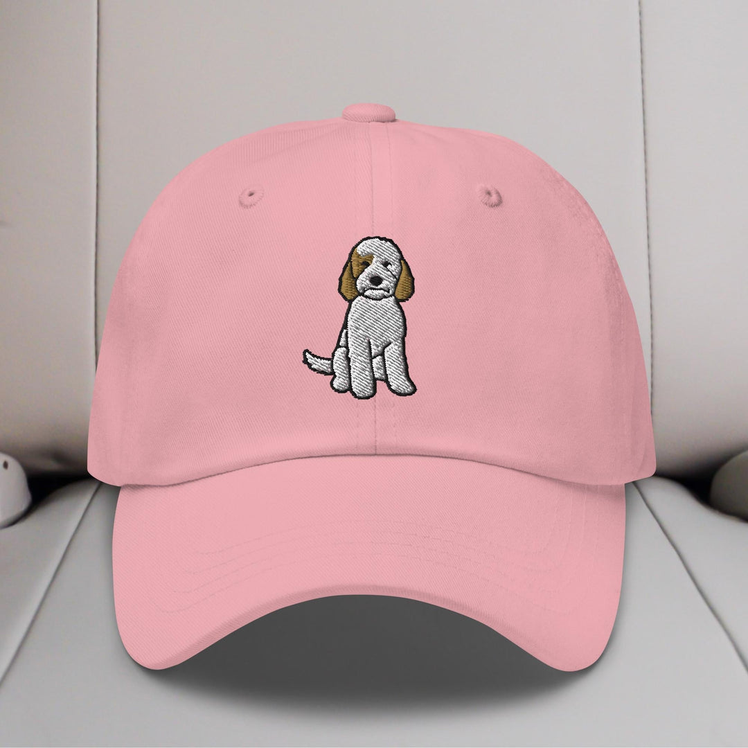 Goldendoodle (White & Gold) Embroidered Hat
