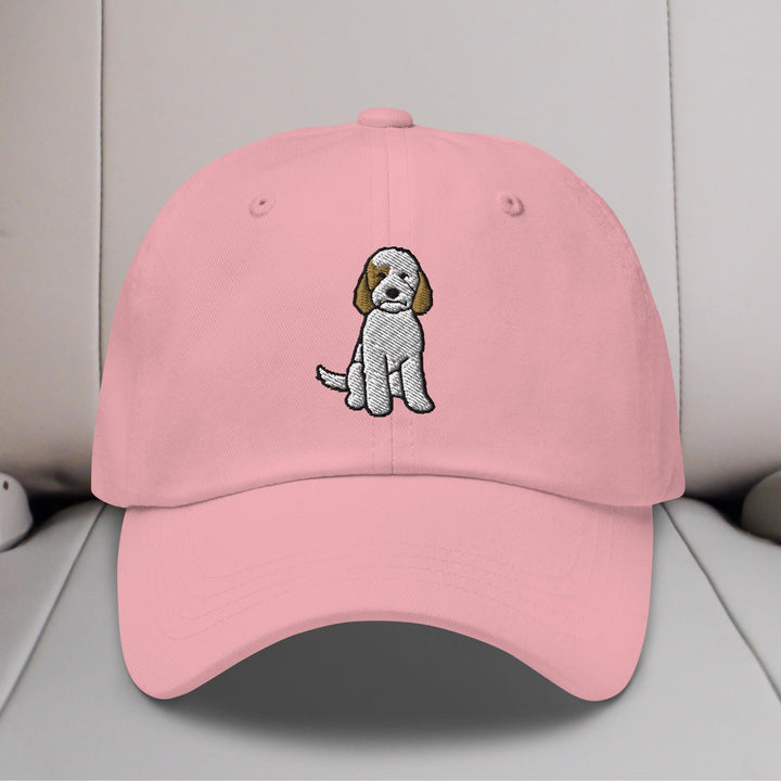 Goldendoodle (White & Gold) Embroidered Hat