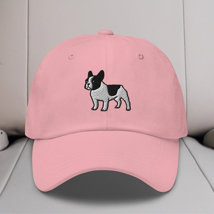 French Bulldog (Pied) Embroidered Hat