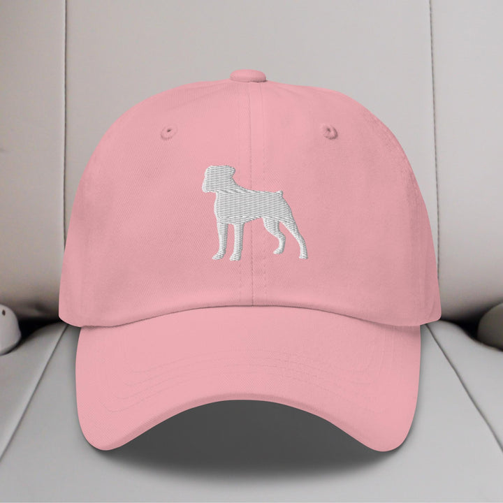 Boxer Silhouette Embroidered Hat