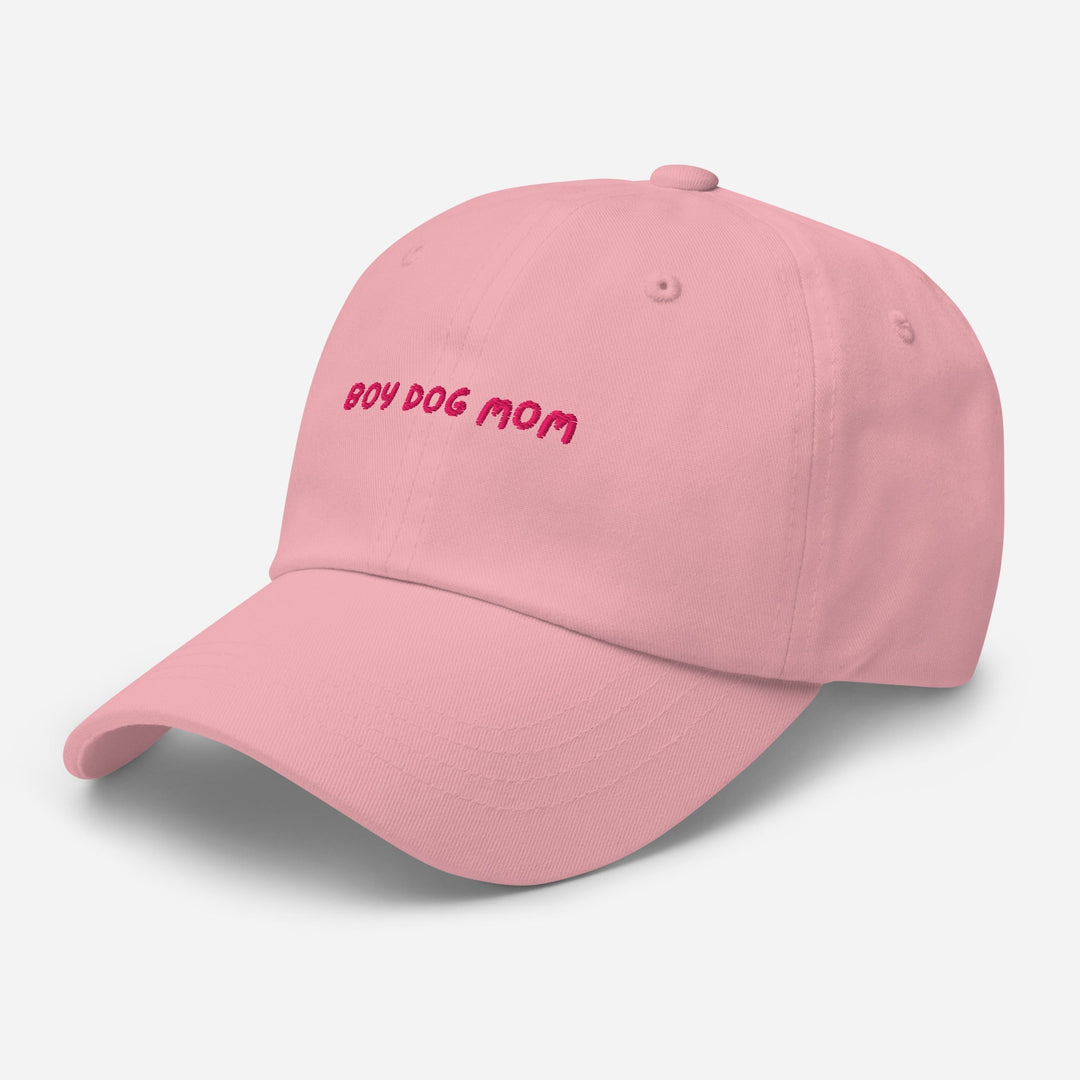 Boy Dog Mom Embroidered Hat