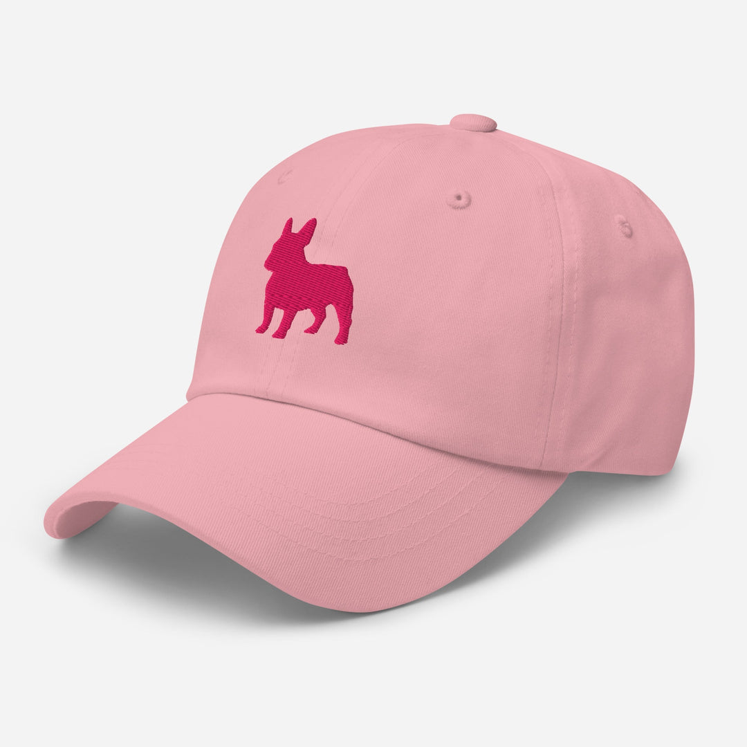 French Bulldog Silhouette Embroidered Hat