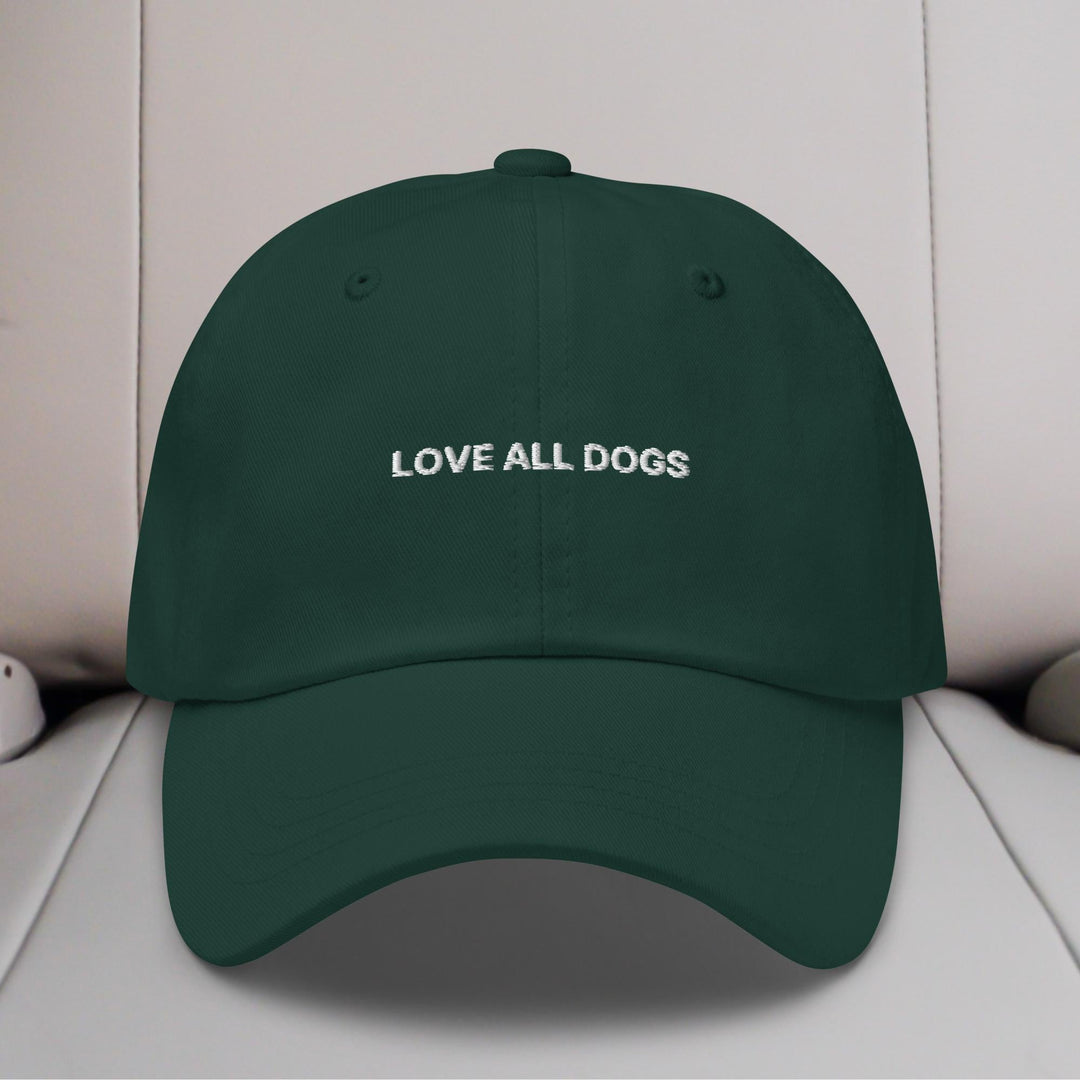 Love All Dogs Embroidered Hat