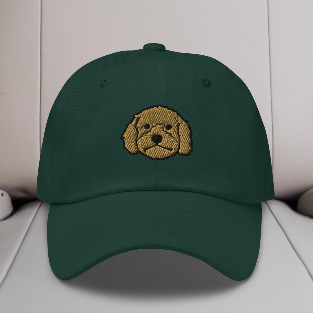 Cavapoo Head Embroidered Hat