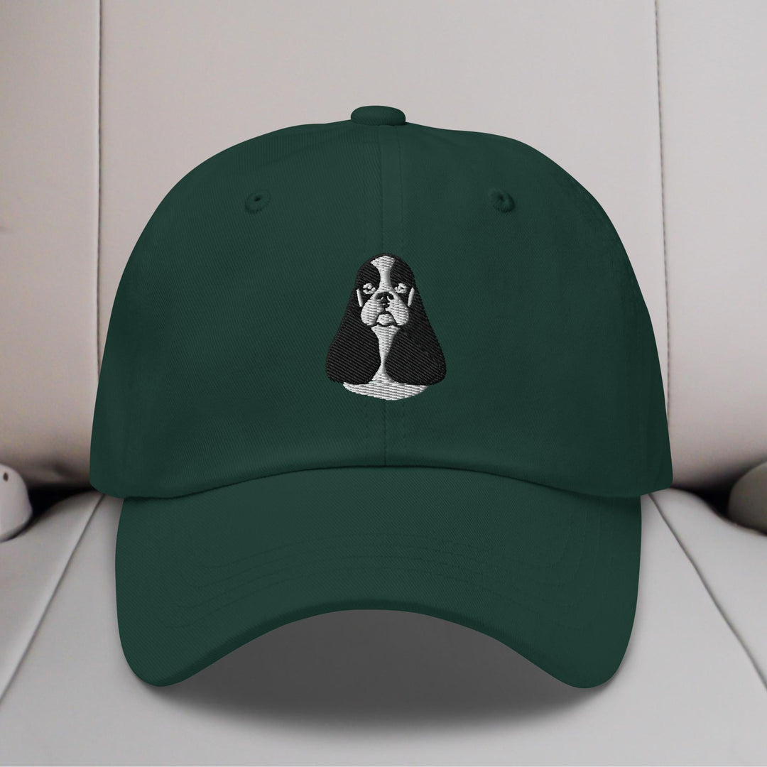 American Cocker Spaniel Head Embroidered Hat