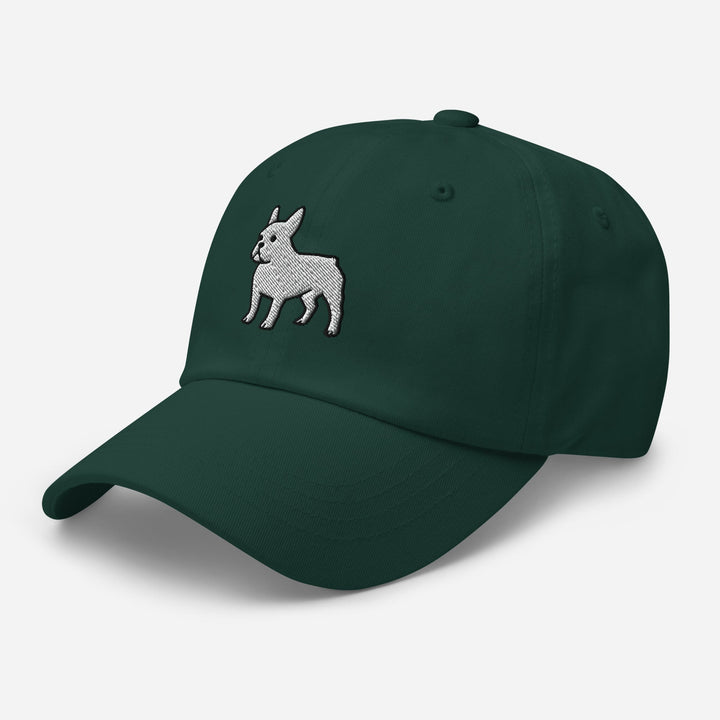 French Bulldog (White) Embroidered Hat