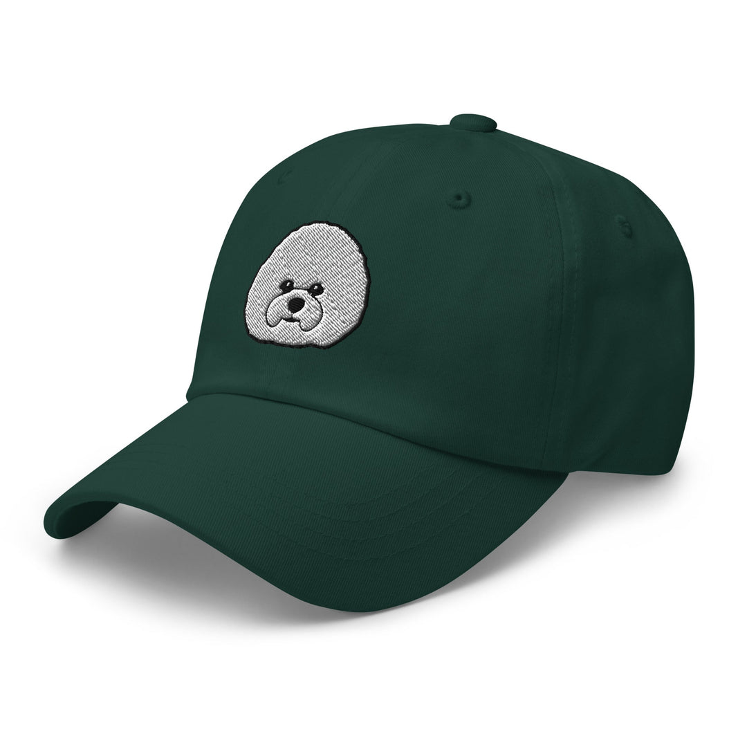 Bichon Frise Head Embroidered Hat