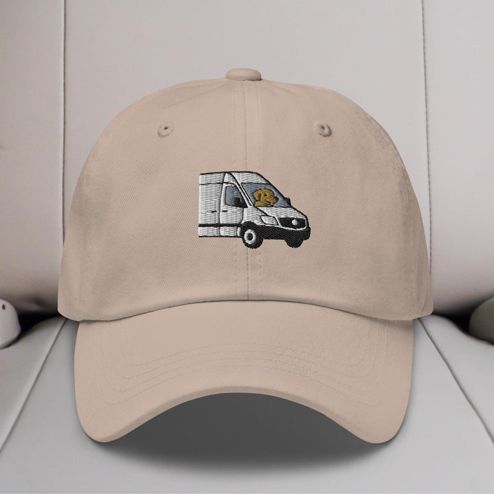 Adventure Van Dog Embroidered Hat