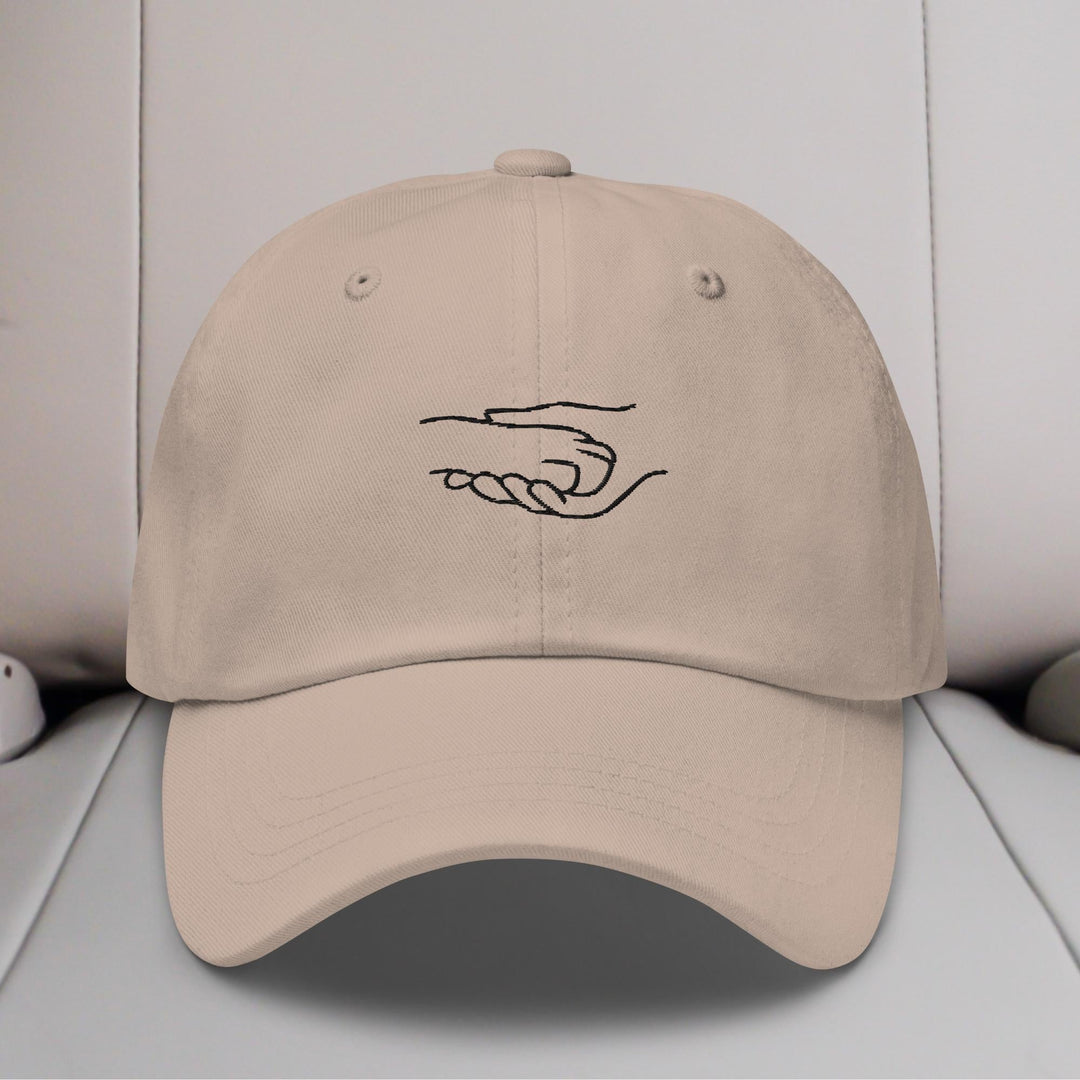 Dog Paw Handshake Embroidered Hat