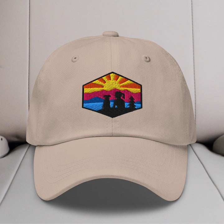 Just a Girl & Her Dog Embroidered Hat