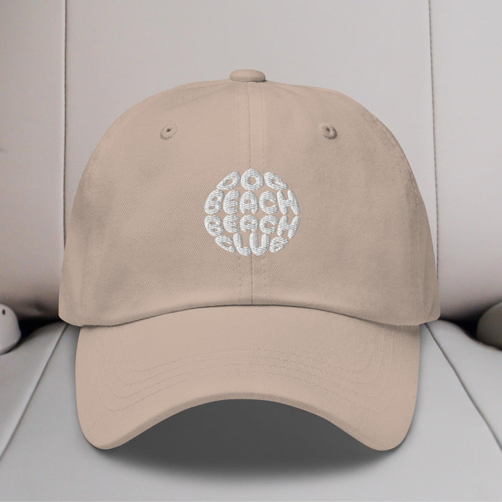 Dog Beach Beach Club Embroidered Hat