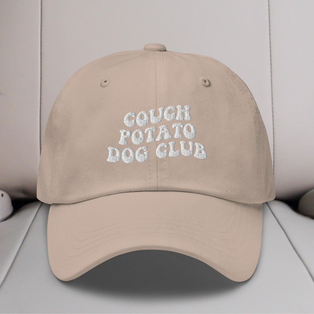Couch Potato Dog Club Embroidered Hat