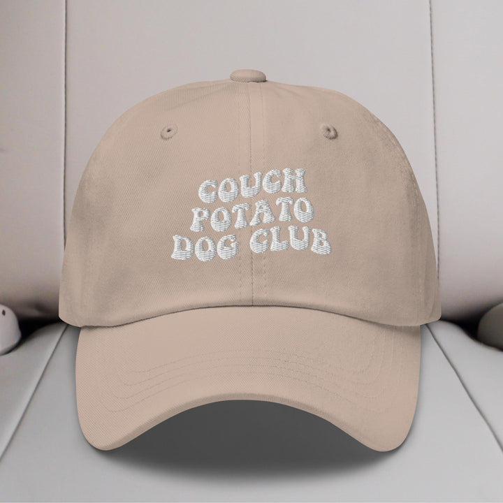 Couch Potato Dog Club Embroidered Hat