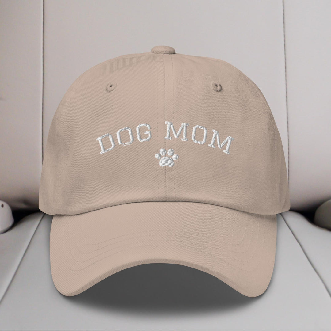 Dog Mom Paw Embroidered Hat