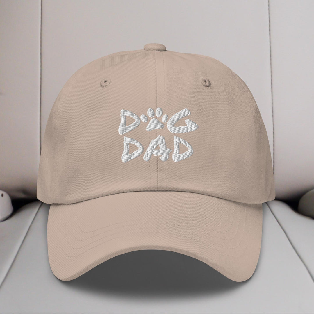 Dog Dad Paw Embroidered Hat