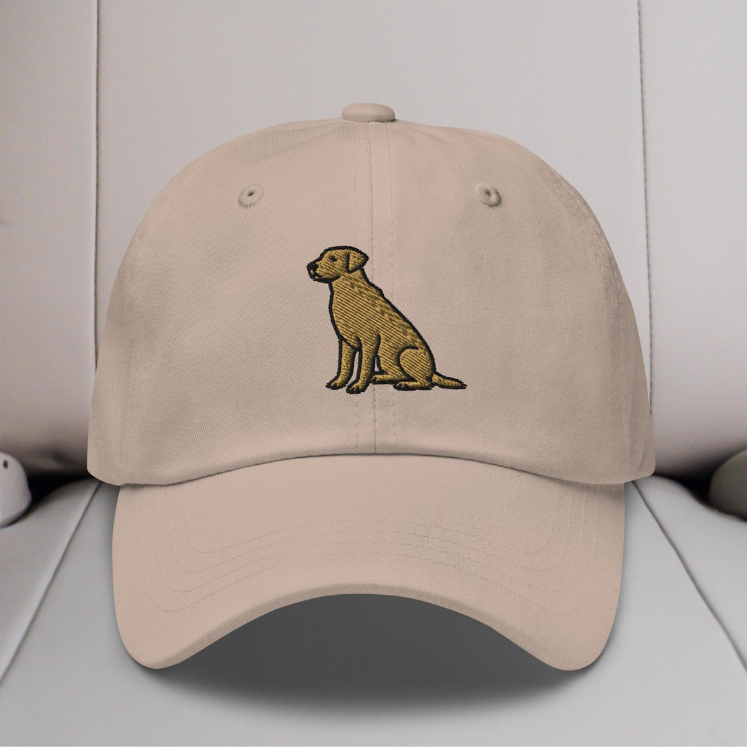 Labrador Retriever Sit Embroidered Hat