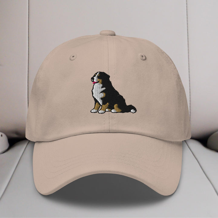 Bernese Mountain Dog Embroidered Hat