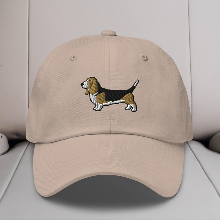 Basset Hound Embroidered Hat