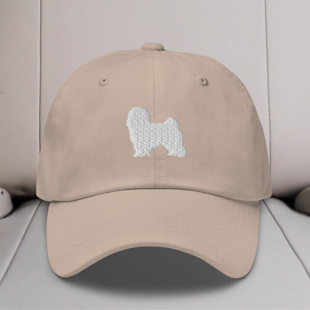 Havanese Silhouette Embroidered Hat