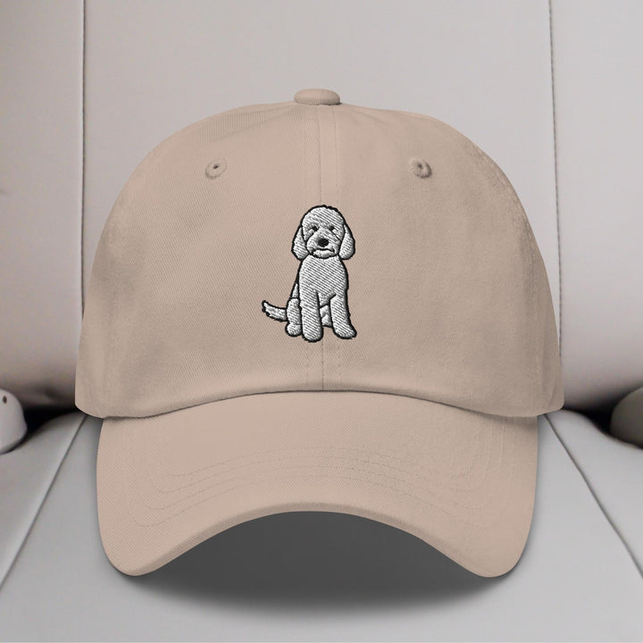 Goldendoodle (White) Embroidered Hat