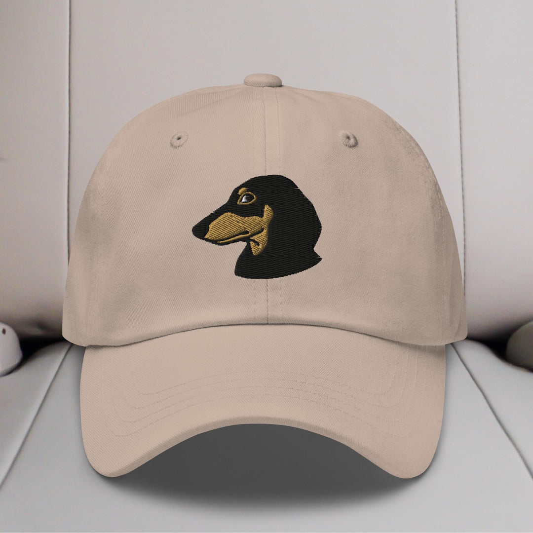 Dachshund Head (Black & Tan) Embroidered Hat