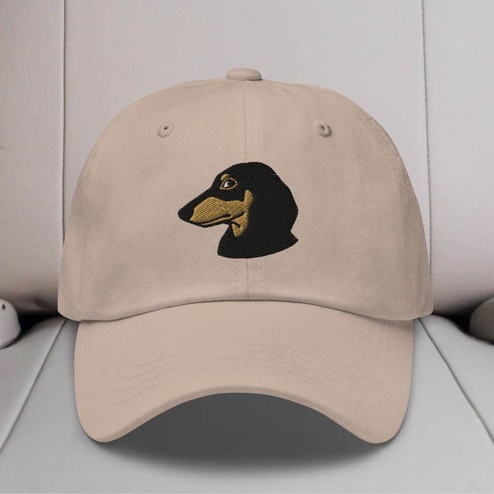 Dachshund Head (Black & Tan) Embroidered Hat
