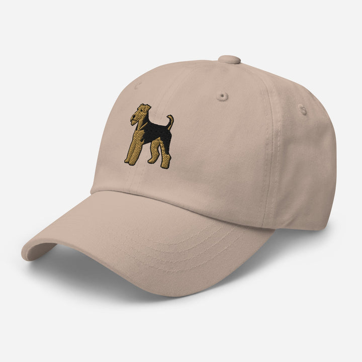 Airedale Terrier Embroidered Hat